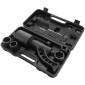 VEVOR Torque Multiplier, Heavy Duty Orque Multiplier Wrench Set, 1 inch Drive Lug Nut Wrench Wrench Multiplier, 1:64 6800N.m Lug Nut Remover, with 4 Sockets and Storage Case for Truck Trailer RV