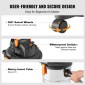 VEVOR Ανοξείδωτο ατσάλι Wet Dry Shop Vacuum, 8 Gallon 6 Peak HP Wet/Dry Vac, Ισχυρή αναρρόφηση με λειτουργία ανεμιστήρα με εξαρτήματα 2-σε-1 ακροφύσιο ρωγμής, Small Shop Vac Ιδανικό για υπολείμματα χαλιών, τρίχες κατοικίδιων ζώων, αυτοκίνητο