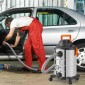 VEVOR Ανοξείδωτο ατσάλι Wet Dry Shop Vacuum, 8 Gallon 6 Peak HP Wet/Dry Vac, Ισχυρή αναρρόφηση με λειτουργία ανεμιστήρα με εξαρτήματα 2-σε-1 ακροφύσιο ρωγμής, Small Shop Vac Ιδανικό για υπολείμματα χαλιών, τρίχες κατοικίδιων ζώων, αυτοκίνητο