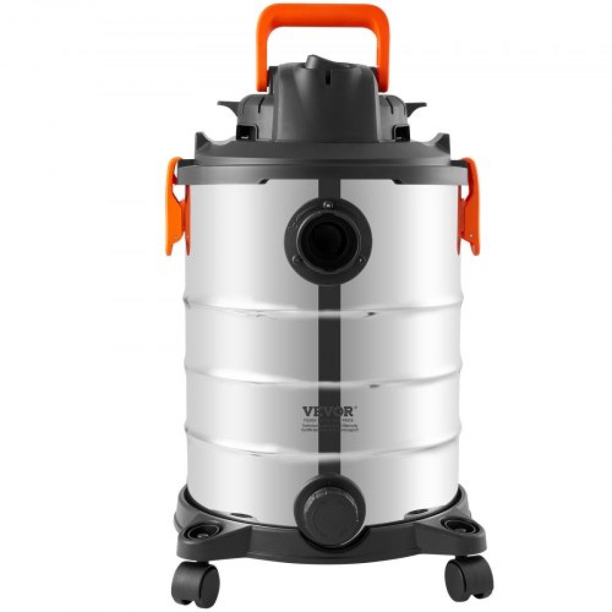 VEVOR Ανοξείδωτο ατσάλι Wet Dry Shop Vacuum, 8 Gallon 6 Peak HP Wet/Dry Vac, Ισχυρή αναρρόφηση με λειτουργία ανεμιστήρα με εξαρτήματα 2-σε-1 ακροφύσιο ρωγμής, Small Shop Vac Ιδανικό για υπολείμματα χαλιών, τρίχες κατοικίδιων ζώων, αυτοκίνητο