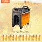 VEVOR Insulated Beverage Dispenser, 9,5 L, Food-grade LDPE Beverage Server, Thermal Drink Dispenser Cooler with PU Layer Two Stage Baucet Handle, for Restaurant Drink Shop