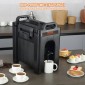 VEVOR Insulated Beverage Dispenser, 9,5 L, Food-grade LDPE Beverage Server, Thermal Drink Dispenser Cooler with PU Layer Two Stage Baucet Handle, for Restaurant Drink Shop
