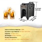 VEVOR Insulated Beverage Dispenser, 9,5 L, Food-grade LDPE Beverage Server, Thermal Drink Dispenser Cooler with PU Layer Two Stage Baucet Handle, for Restaurant Drink Shop