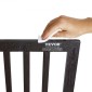 VEVOR Free Standing Dog Gate, 24" H x 60" W Ανεξάρτητη πύλη για κατοικίδια, 3 πάνελ Πτυσσόμενη πύλη σκύλου για φαρδιά και στενά περάσματα, επεκτάσιμο φράγμα σκύλου με αθόρυβη στήριξη ποδιών για εσωτερικούς χώρους, καφέ
