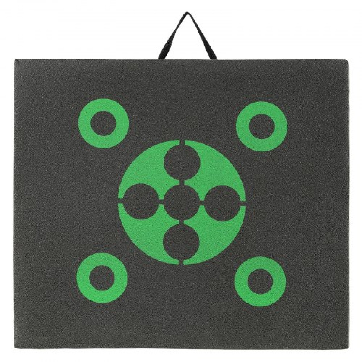 VEVOR Archery Target, 16"x18" All-side Shotting Archery Target, Outdoor Portable Archery Target with Carry Handle, Εύκολη αφαίρεση βέλους, Μεγάλη ορατότητα, Ελαφρύ, Εύκολο στη μεταφορά, Μαύρο