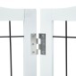 VEVOR Free Standing Dog Gate, 32" H x 96,5" W Ανεξάρτητη πύλη για κατοικίδια, 4 πάνελ Πτυσσόμενη πύλη σκύλου για φαρδιά και στενά περάσματα, επεκτάσιμο φράγμα σκύλου με αθόρυβη στήριξη ποδιών για εσωτερικούς χώρους, λευκό