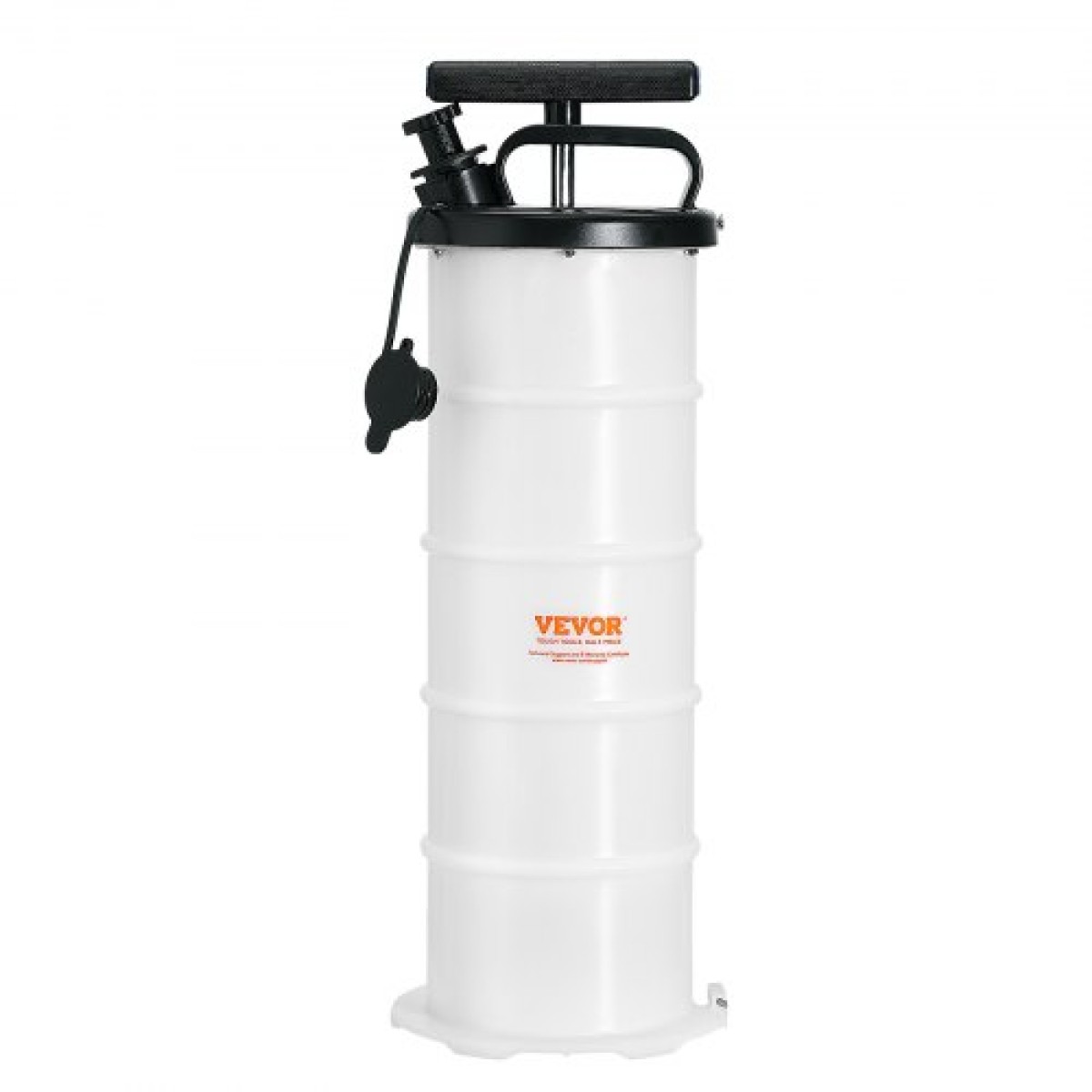VEVOR Fluid Extractor, 1,74 Galllons (6,5 Lit), Χειροκίνητος χειροκίνητος εναλλάκτης λαδιού κενού υγρού εξαγωγής με ράβδο στάθμης και σωλήνας, Αντλία αλλαγής εξαγωγέα λαδιού για υγρά αυτοκινήτων Εκκένωση κενού