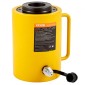 VEVOR 60T 2 ιντσών υδραυλικός κύλινδρος Jack Hollow Υδραυλικός κύλινδρος εμβόλου μονής δράσης Υδραυλικοί κύλινδροι ανύψωσης 50 mm για Riggers Fabricators (60T 2 Inch Hollow)