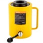 VEVOR 60T 2 ιντσών υδραυλικός κύλινδρος Jack Hollow Υδραυλικός κύλινδρος εμβόλου μονής δράσης Υδραυλικοί κύλινδροι ανύψωσης 50 mm για Riggers Fabricators (60T 2 Inch Hollow)