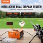 VEVOR PCP Air Compressor, 4500PSI/30Mpa Portable PCP Airgun Compressor with External Converter, DC12V, AC230V |Χωρίς λάδια και νερό |Αντλία συμπιεστή αεροβόλου, Paintball και Scuba Tank Manual-Stop