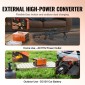 VEVOR PCP Air Compressor, 4500PSI/30Mpa Portable PCP Airgun Compressor with External Converter, DC12V, AC230V |Χωρίς λάδια και νερό |Αντλία συμπιεστή αεροβόλου, Paintball και Scuba Tank Manual-Stop