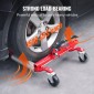 VEVOR Wheel Dolly, Max Capacity 1500 Lbs Car Dolly, Car Jack Dolly Lifter με περιστρεφόμενους τροχούς 360°, Heavy Duty Vehicle Positioning Ratchet Tire Jack, for Vehicle Car Auto Repair Moving, Σετ 4