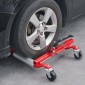 VEVOR Wheel Dolly, Max Capacity 1500 Lbs Car Dolly, Car Jack Dolly Lifter με περιστρεφόμενους τροχούς 360°, Heavy Duty Vehicle Positioning Ratchet Tire Jack, for Vehicle Car Auto Repair Moving, Σετ 4