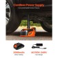 VEVOR Electric Car Jack, 5 Tons /11000 lbs, Ρυθμιζόμενο ηλεκτρικό γρύλο ψαλιδιού με υψηλή χωρητικότητα, Αντικατάσταση ελαστικού με φως LED & τηλεχειριστήριο, κιτ φορητού γρύλου για Sedan, SUV, φορτηγό