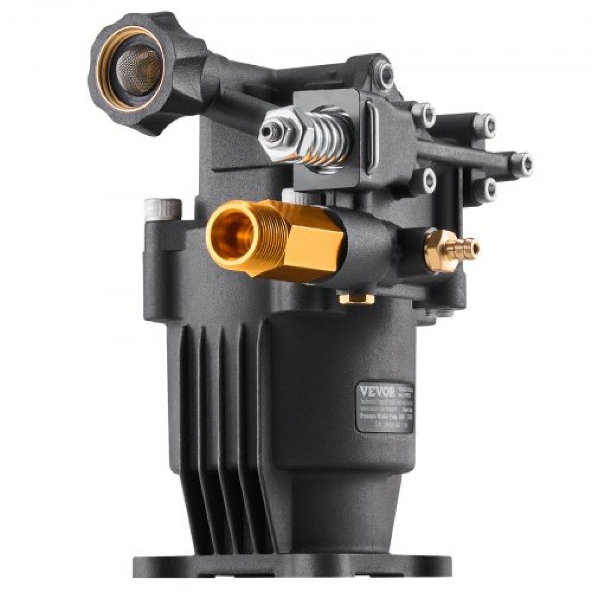 Αντλία VEVOR Pressure Washer, 19mm(3/4") Οριζόντιος άξονας, 241 bar (3500 PSI), 9,5 L/min (2,5GPM), Ανταλλακτικό κιτ αντλιών ηλεκτρικού πλυσίματος με 5 ακροφύσια, υλικό και σωλήνα σιφώνι, συμβατό με Simpson, Honda, Generac.