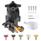 Αντλία VEVOR Pressure Washer, 19mm(3/4") Οριζόντιος άξονας, 241 bar (3500 PSI), 9,5 L/min (2,5GPM), Ανταλλακτικό κιτ αντλιών ηλεκτρικού πλυσίματος με 5 ακροφύσια, υλικό και σωλήνα σιφώνι, συμβατό με Simpson, Honda, Generac.