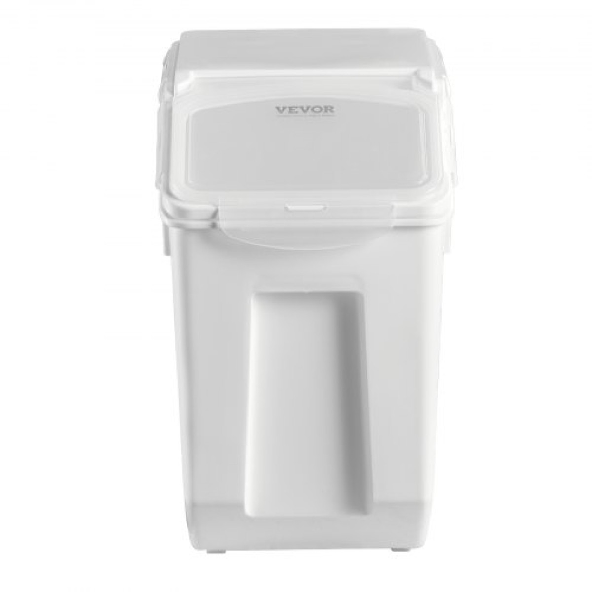 Δοχείο αποθήκευσης ρυζιού VEVOR, 3,5Gal/15Lx2 + 4,5Gal/20Lx2 Μεγάλος Κάδος Διανομής Τροφής για Σκύλους, Κάδος Δημητριακών Συστατικών Κουζίνας, Δοχεία τροφών για κατοικίδια με ρόδες, 4 μεζούρες, αεροστεγές καπάκι, 4 συσκευασίες