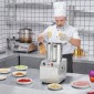 Επεξεργαστής τροφίμων & λαχανικών VEVOR, Κόφτης 4L από ανοξείδωτο ατσάλι με 2 επιπλέον λεπίδες S-Curve, Ιδανικός για τεμαχισμό λαχανικών, φρούτων, δημητριακών, ξηρών καρπών