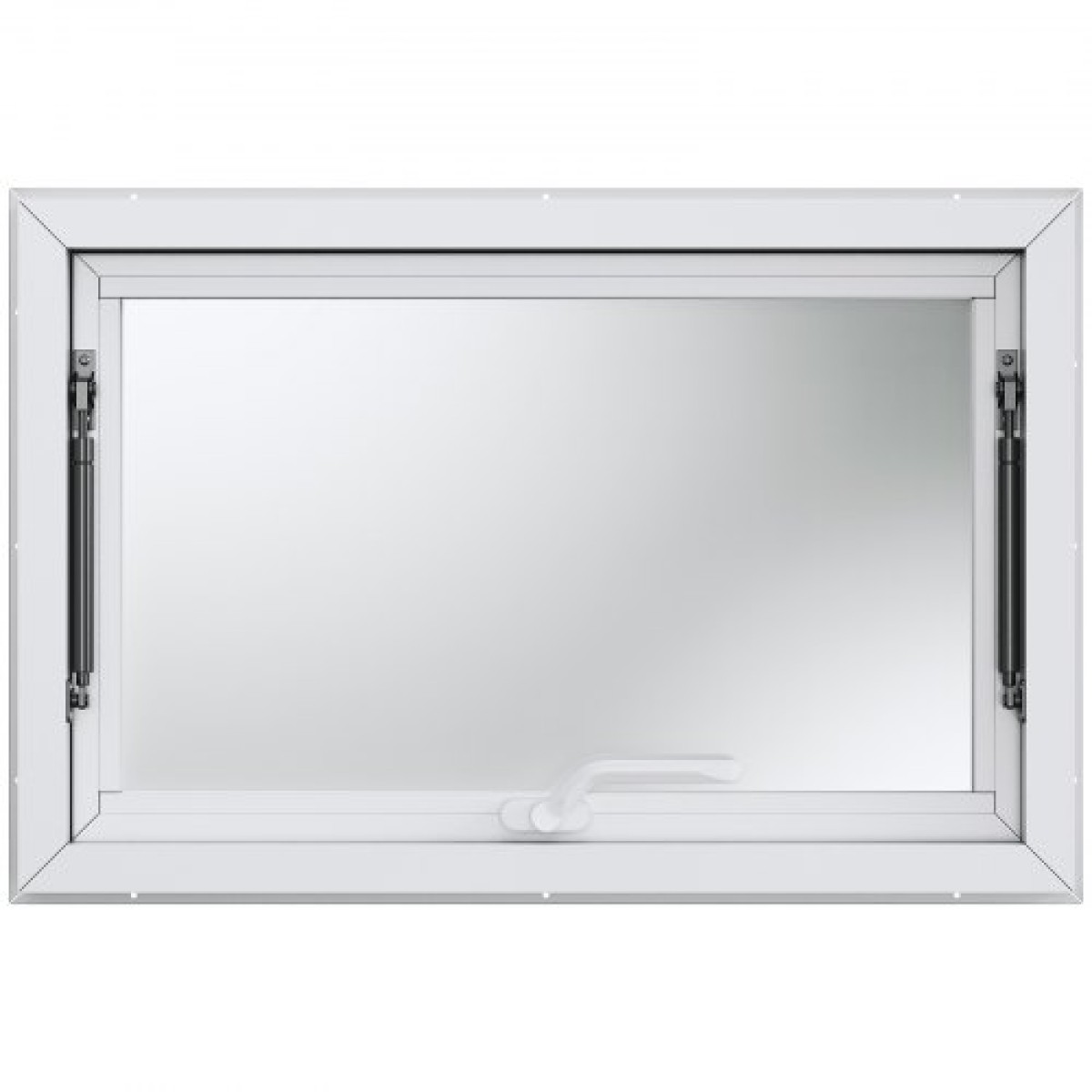 VEVOR Concession Window for Food Truck, 36"x24" κράμα αλουμινίου Food Truck Παράθυρο σέρβις, Έως 85 μοιρών Stand παράθυρο σερβιρίσματος με τέντα πόρτα & σύρσιμο γάντζο, for Food Trucks Concession Trailers