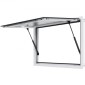 VEVOR Concession Window for Food Truck, 36"x24" κράμα αλουμινίου Food Truck Παράθυρο σέρβις, Έως 85 μοιρών Stand παράθυρο σερβιρίσματος με τέντα πόρτα & σύρσιμο γάντζο, for Food Trucks Concession Trailers