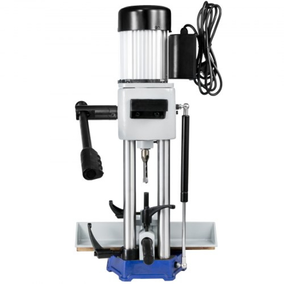 VEVOR Woodworking Mortise Machine, 550W 2800RPM Powermatic Mortiser, Hollow Mortiser with Chisel Bit sets, Panchtop Mortising Machine, for Saturing Thropes or Square Trees in Wood