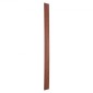 Ακουστικά πάνελ VEVOR Wood Slat, 8 ΤΕΜ 96 x 6 ιντσών, Ξύλινα πάνελ τοίχου WPC Accent για μοντέρνο εσωτερικό τοίχο, πάνελ τοίχου από ψεύτικο ξύλο για κομψή διακόσμηση και μείωση θορύβου, Μαύρη καρυδιά