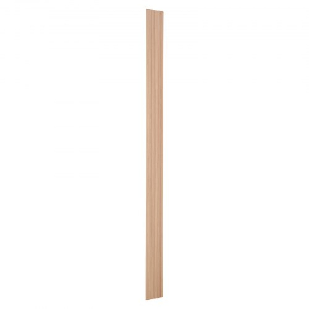 Ακουστικά πάνελ VEVOR Wood Slat, 8 ΤΕΜ 96 x 6 ιντσών, Ξύλινα πάνελ τοίχου WPC Accent για μοντέρνο εσωτερικό τοίχο, πάνελ τοίχου από ψεύτικο ξύλο για κομψή διακόσμηση και μείωση θορύβου, στάχτη ξυλεία