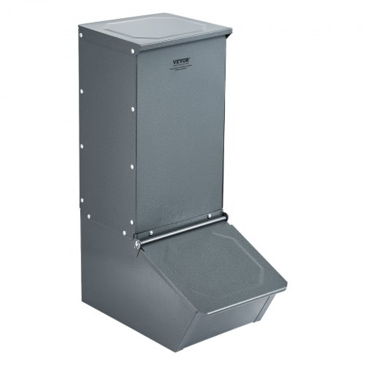 VEVOR Hog Feeder, 2.2 Bushel Capacity, Single Door Pig Feeder, Heavy Duty Steel Feeder Piglets, Multipurpose Trough feeder Creep Feeder, Outdoor Livestock Feeder Farm αξεσουάρ για τάισμα έως 5 γουρουνιών