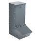 VEVOR Hog Feeder, 2.2 Bushel Capacity, Single Door Pig Feeder, Heavy Duty Steel Feeder Piglets, Multipurpose Trough feeder Creep Feeder, Outdoor Livestock Feeder Farm αξεσουάρ για τάισμα έως 5 γουρουνιών