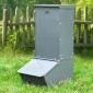VEVOR Hog Feeder, 2.2 Bushel Capacity, Single Door Pig Feeder, Heavy Duty Steel Feeder Piglets, Multipurpose Trough feeder Creep Feeder, Outdoor Livestock Feeder Farm αξεσουάρ για τάισμα έως 5 γουρουνιών