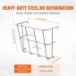 VEVOR Livestock Hay Feeder, 18,5 γαλόνια μεγάλης χωρητικότητας, βαρέως τύπου ατσάλινο ράφι σανού κατσίκας, 24,4" Μακρύς τοίχος θήκη σανού αλόγου, ράφι πολλαπλών όψεων για κτηνοτροφική φάρμα προβατοειδών σε εσωτερικό εξωτερικό χώρο