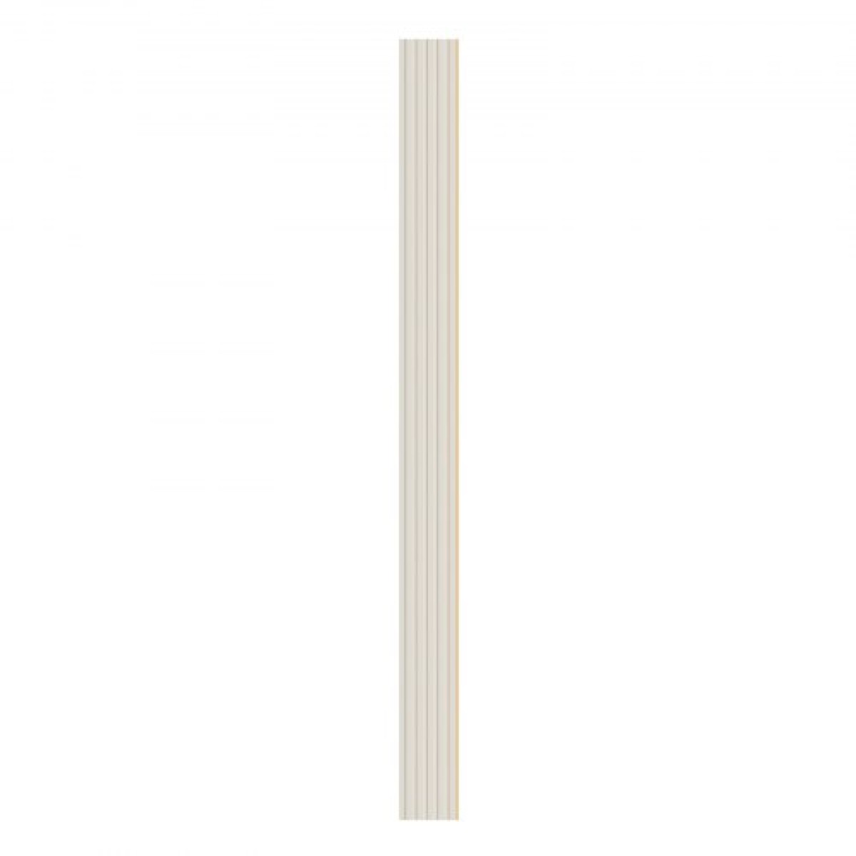 Ακουστικά πάνελ VEVOR Wood Slat, 8 ΤΕΜ 96 x 6 ιντσών, Ξύλινα πάνελ τοίχου WPC Accent για μοντέρνο εσωτερικό τοίχο, πάνελ τοίχου από ψεύτικο ξύλο για κομψή διακόσμηση και μείωση θορύβου, Λευκό ματ