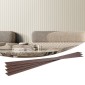 Ακουστικά πάνελ VEVOR Wood Slat, 8 ΤΕΜ 96 x 6 ιντσών, Ξύλινα πάνελ τοίχου WPC Accent για μοντέρνο εσωτερικό τοίχο, πάνελ τοίχου από ψεύτικο ξύλο για κομψή διακόσμηση και μείωση θορύβου, Λευκό ματ