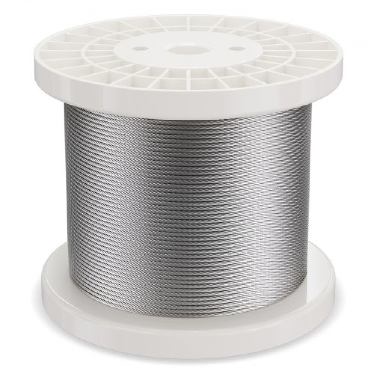 Κιτ συρματόσχοινων VEVOR, 1/8" 600 πόδια 316 καλώδιο από ανοξείδωτο χάλυβα με κόφτη και γάντια, 1600 λίβρες αντοχή σε θραύση, 7x7 σκέλη Κατασκευή θαλάσσιου αεροσκάφους Κατηγορία για φράχτη κουπαστή σκάλας καταστρώματος σε εξωτερικούς χώρους