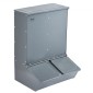 VEVOR Hog Feeder, 3,7 Bushel Capacity, Double Door Pig Feeder, Heavy Duty Steel Feeder Piglets, Multipurpose Trough Creep Feeder, Outdoor Livestock Feeder Farm αξεσουάρ για τάισμα έως και 8 γουρουνιών