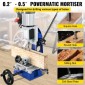 VEVOR Woodworking Woodworking Machine Mortise, 373 W (1/2 HP) 1400RPM Powermatic Mortiser, με κινητή μηχανή πάγκου εργασίας, για δημιουργία στρογγυλών οπών Τετράγωνες τρύπες ή ειδικές τετράγωνες τρύπες στο ξύλο