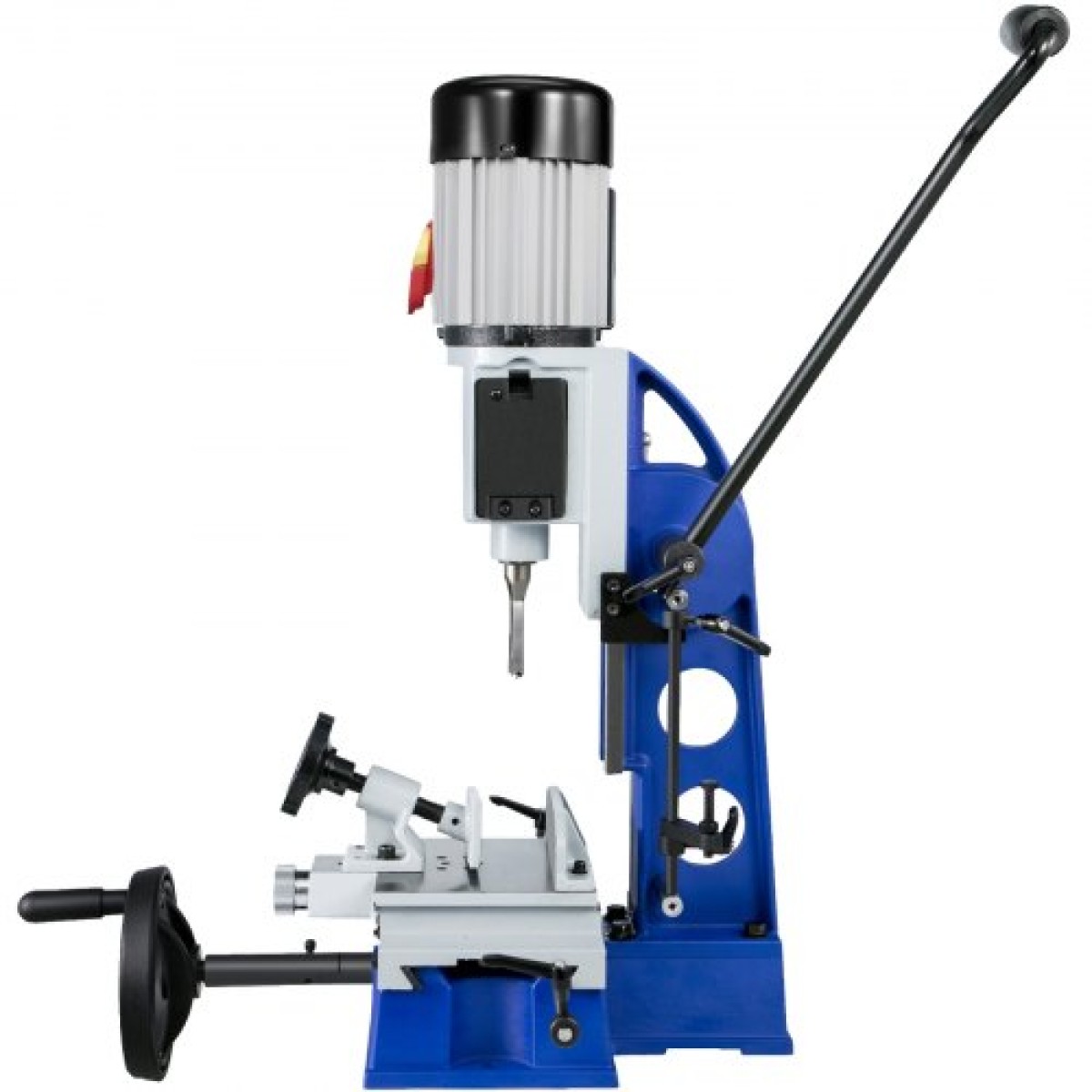 VEVOR Woodworking Woodworking Machine Mortise, 373 W (1/2 HP) 1400RPM Powermatic Mortiser, με κινητή μηχανή πάγκου εργασίας, για δημιουργία στρογγυλών οπών Τετράγωνες τρύπες ή ειδικές τετράγωνες τρύπες στο ξύλο