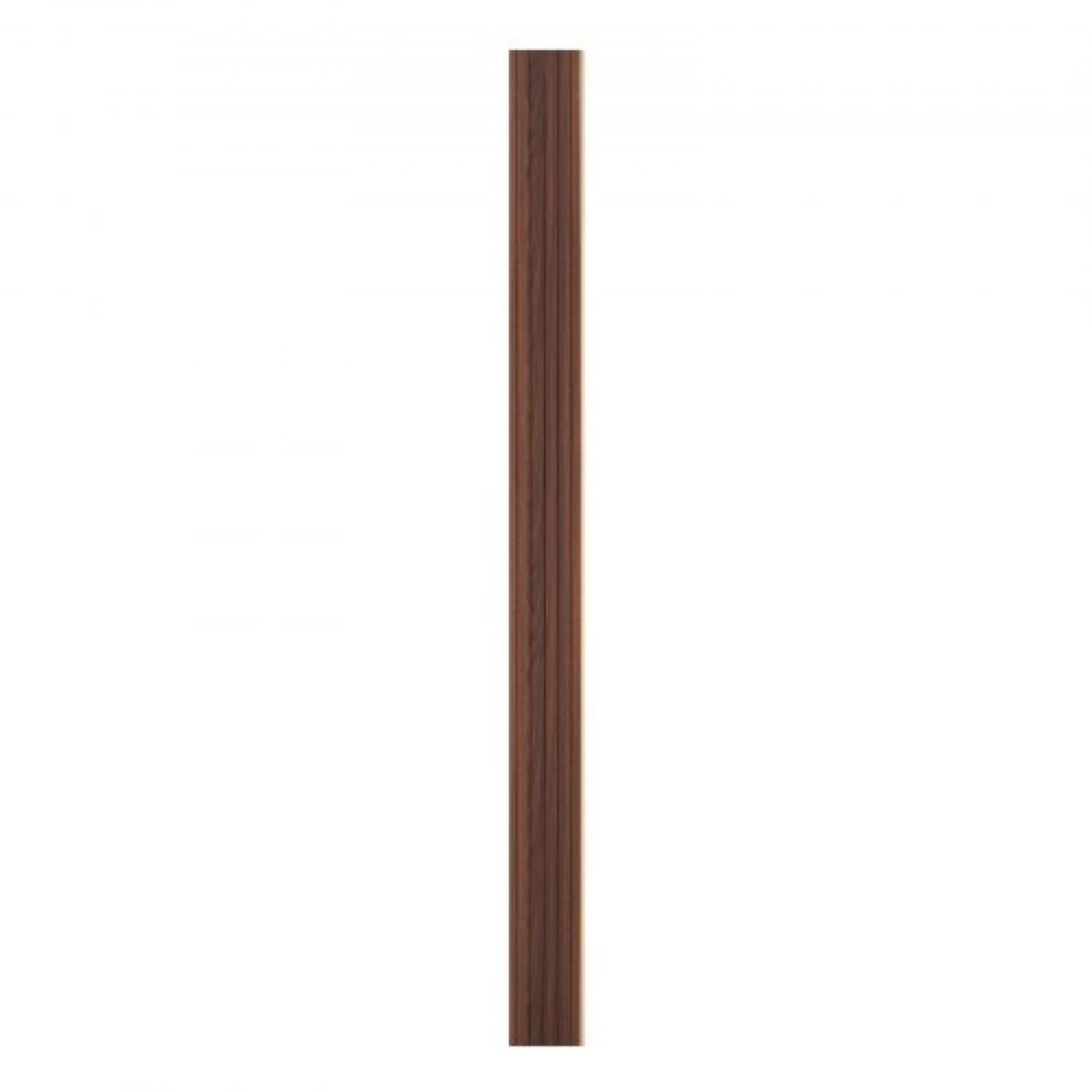 Ακουστικά πάνελ VEVOR Wood Slat, 8 ΤΕΜ 96 x 6 ιντσών, Ξύλινα πάνελ τοίχου WPC Accent για μοντέρνο εσωτερικό τοίχο, πάνελ τοίχου από ψεύτικο ξύλο για κομψή διακόσμηση και μείωση του θορύβου, Dark Teak
