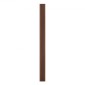 Ακουστικά πάνελ VEVOR Wood Slat, 8 ΤΕΜ 96 x 6 ιντσών, Ξύλινα πάνελ τοίχου WPC Accent για μοντέρνο εσωτερικό τοίχο, πάνελ τοίχου από ψεύτικο ξύλο για κομψή διακόσμηση και μείωση του θορύβου, Dark Teak