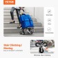 VEVOR Stair Climber Trolley Dolly, 36L αναδιπλούμενο καλάθι αγορών, καροτσάκι παντοπωλείου Τρόλεϊ πλυντήριο σκαλοπατιών χειροκίνητο καροτσάκι με 6 ρόδες & υφασμάτινη τσάντα Oxford, αναδιπλούμενο καρότσι για ψώνια Παντοπωλείο Πλυντήριο ρούχων
