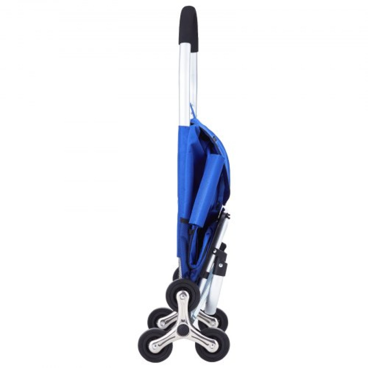 VEVOR Stair Climber Trolley Dolly, 36L αναδιπλούμενο καλάθι αγορών, καροτσάκι παντοπωλείου Τρόλεϊ πλυντήριο σκαλοπατιών χειροκίνητο καροτσάκι με 6 ρόδες & υφασμάτινη τσάντα Oxford, αναδιπλούμενο καρότσι για ψώνια Παντοπωλείο Πλυντήριο ρούχων