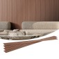Ακουστικά πάνελ VEVOR Wood Slat, 8 ΤΕΜ 96 x 6 ιντσών, Ξύλινα πάνελ τοίχου WPC Accent για μοντέρνο εσωτερικό τοίχο, πάνελ τοίχου από ψεύτικο ξύλο για κομψή διακόσμηση και μείωση θορύβου, γκρι δρυς