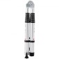 VEVOR Telescoping Ladder, 12,5FT A-Shape Extension Ladder Αλουμινίου Ελαφρύ, πτυσσόμενη σκάλα με ανάκληση πολλαπλών κουμπιών, χωρητικότητα 375 LBS με ράβδο σταθεροποίησης, σκάλες πολλαπλών χρήσεων για RV, Camper