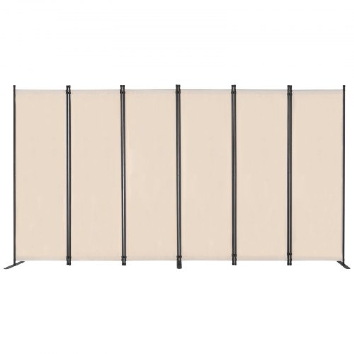 VEVOR Divider Room, 6 Panels Room Divider, Πτυσσόμενη οθόνη Privacy και φορητό διαχωριστικό διαχωρισμού για διαχωρισμό δωματίων, χωρίσματα ανεξάρτητων δωματίων για γραφείο, υπνοδωμάτιο, μελέτη, μπεζ