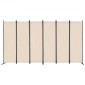 VEVOR Divider Room, 6 Panels Room Divider, Πτυσσόμενη οθόνη Privacy και φορητό διαχωριστικό διαχωρισμού για διαχωρισμό δωματίων, χωρίσματα ανεξάρτητων δωματίων για γραφείο, υπνοδωμάτιο, μελέτη, μπεζ