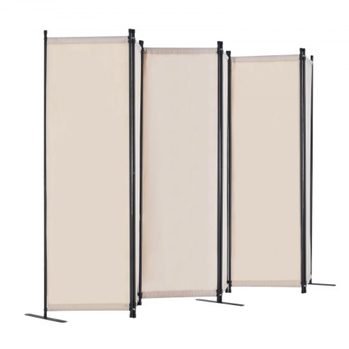 VEVOR Divider Room, 6 Panels Room Divider, Πτυσσόμενη οθόνη Privacy και φορητό διαχωριστικό διαχωρισμού για διαχωρισμό δωματίων, χωρίσματα ανεξάρτητων δωματίων για γραφείο, υπνοδωμάτιο, μελέτη, μπεζ