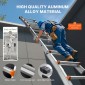 VEVOR Telescoping Ladder A Frame, 11 FT Compact Extension Ladder από αλουμίνιο, πολλαπλών λειτουργιών φορητή πτυσσόμενη σκάλα RV, τηλεσκοπική σκάλα για σκάλες εργασίας για το σπίτι Εσωτερική οροφή εξωτερικού χώρου, φορτίο 330 lb