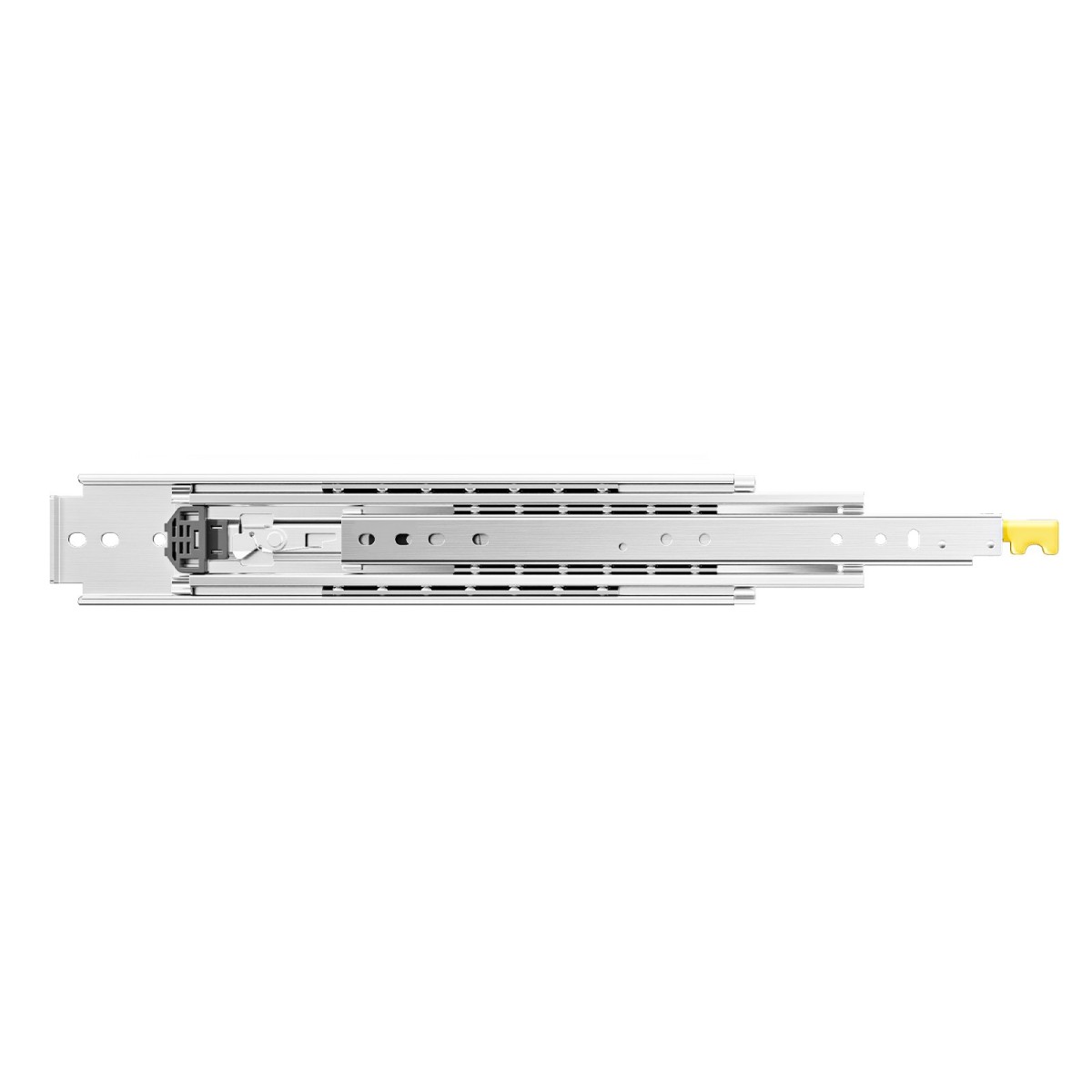 VEVOR 1 Pair Full Extension Slides συρταριών 18 20 22 28 30 32 36 38 40 44 48 52 56 60 in, 500 lbs Χωρητικότητα φορτίου Κλείδωμα συρταριών συρταριών, ρουλεμάν με πλευρική βάση κλειδαριάς Drail