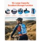 Σακίδιο πλάτης VEVOR Hydration, 15L Insulated Hydration Pack Σακίδιο πλάτης με 3L TPU Water Bladder, Σακίδιο νερού πεζοπορίας με αποθήκευση για άνδρες γυναίκες, Hydro Water Daypack για πεζοπορία, τρέξιμο ποδηλασίας Κάμπινγκ