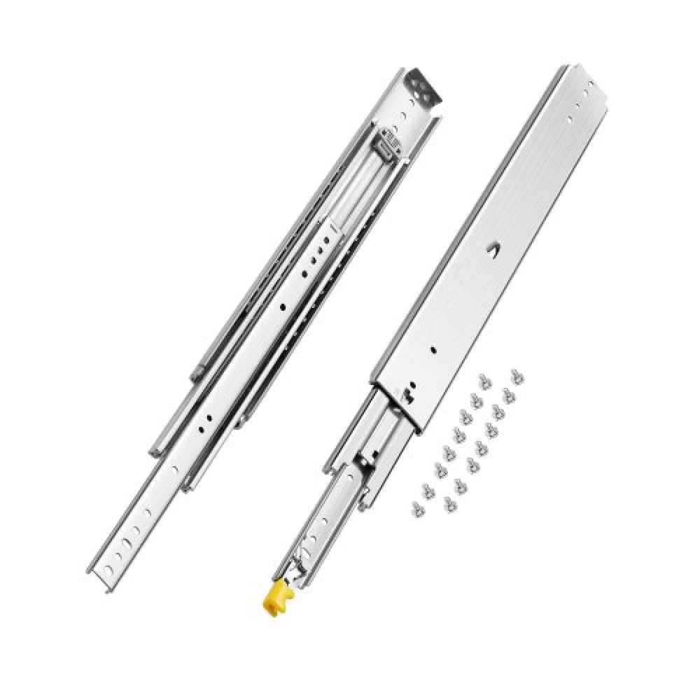 VEVOR 1 Pair 16-60 in Soft-Close Drawer Slides Ball Bearing Full Extension